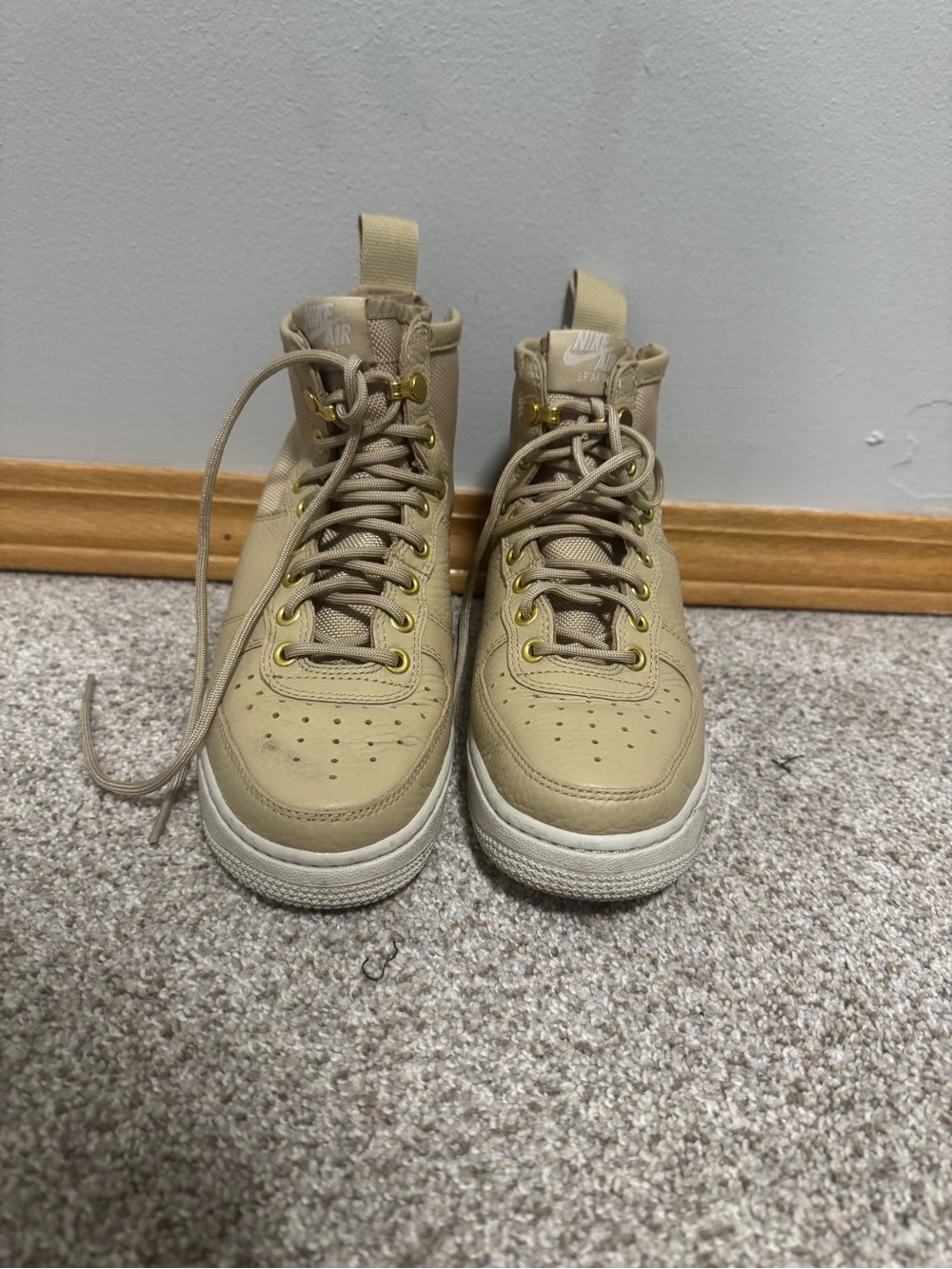 Nike SF AF1 Air Force 1 Mid Mushroom VF - Picture 2 of 10